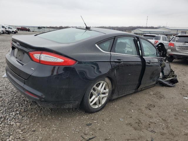 3FA6P0H74GR350609 - 2016 FORD FUSION SE BLACK photo 3