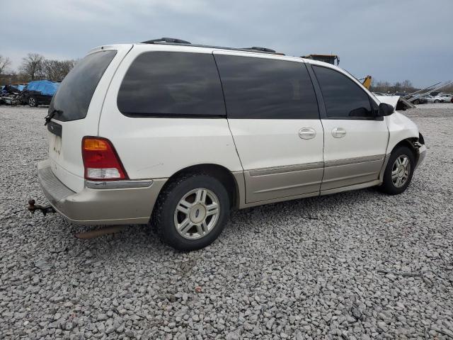 2FMZA53472BA23532 - 2002 FORD WINDSTAR SEL WHITE photo 3