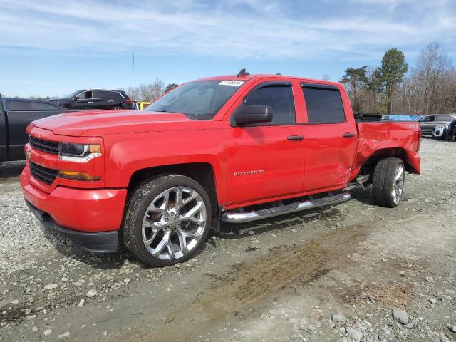 3GCPCPEC7JG204714 - 2018 CHEVROLET SILVERADO C1500 CUSTOM RED photo 1