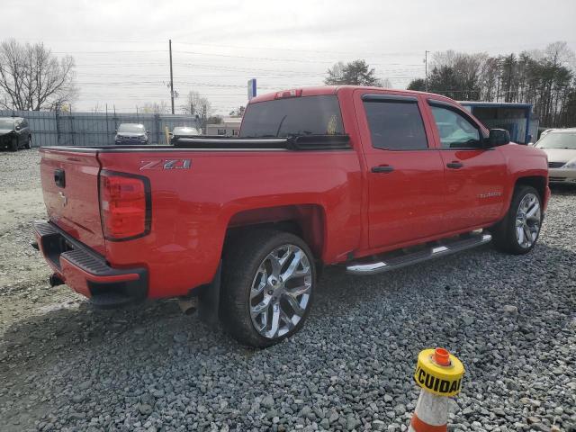 3GCPCPEC7JG204714 - 2018 CHEVROLET SILVERADO C1500 CUSTOM RED photo 3