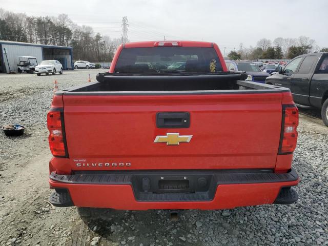 3GCPCPEC7JG204714 - 2018 CHEVROLET SILVERADO C1500 CUSTOM RED photo 6