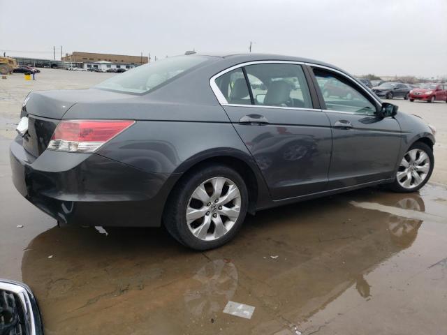 1HGCP26828A004138 - 2008 HONDA ACCORD EXL GRAY photo 3