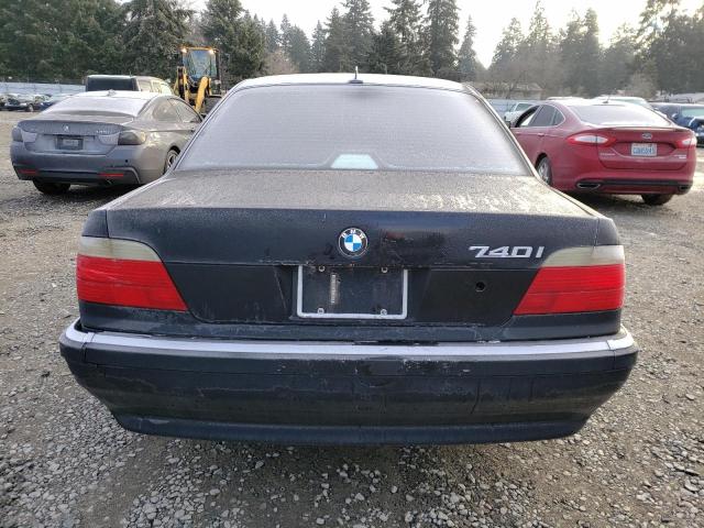 WBAGG83431DN86580 - 2001 BMW 740 I AUTOMATIC BLACK photo 6