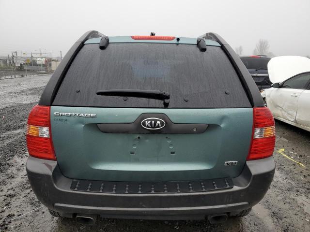 KNDJF723257066566 - 2005 KIA NEW SPORTA GREEN photo 6