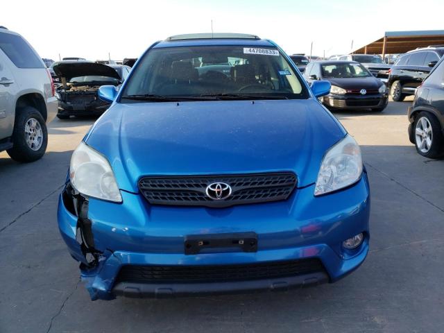 2T1KR32EX7C645439 - 2007 TOYOTA COROLLA MA XR BLUE photo 5