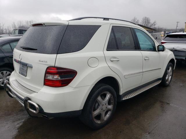 4JGBB86E98A387251 - 2008 MERCEDES-BENZ ML 350 WHITE photo 3