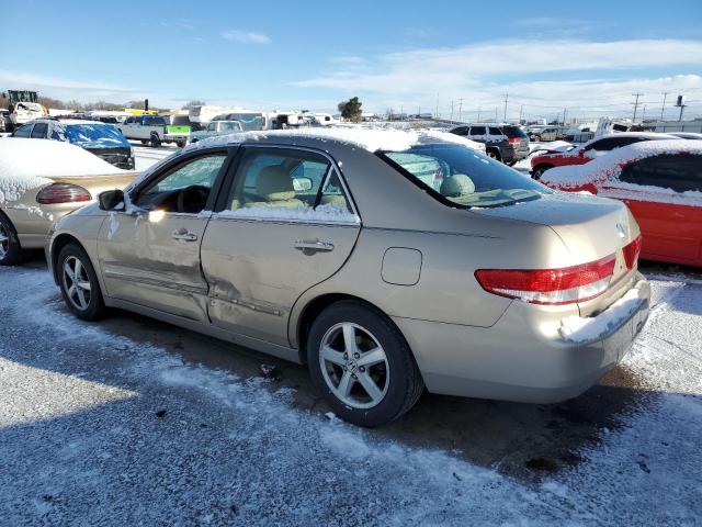 1HGCM56664A079699 - 2004 HONDA ACCORD EX TAN photo 2