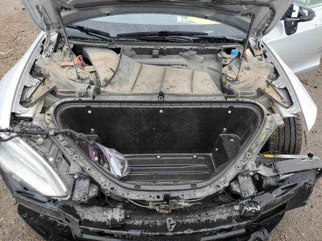 5YJSA1E24HF204657 - 2017 TESLA MODEL S Արծաթագույն լուսանկար 11