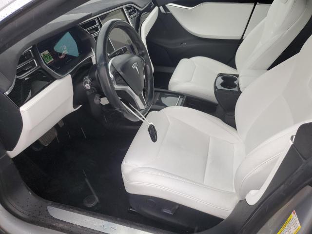 5YJSA1E24HF204657 - 2017 TESLA MODEL S Արծաթագույն լուսանկար 7