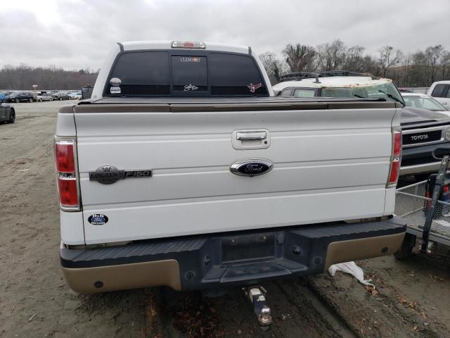 1FTFW1ET2EKF32248 - 2014 FORD F150 SUPERCREW WHITE photo 6