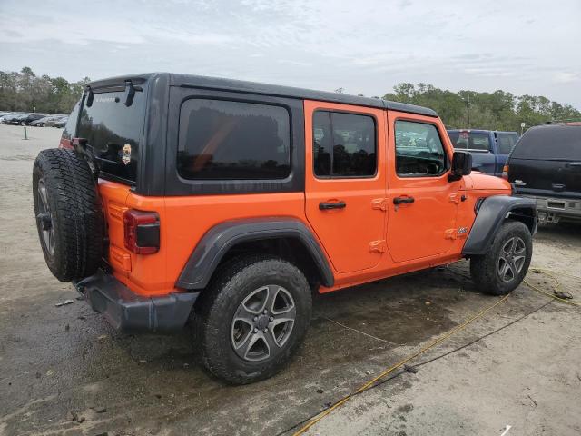 1C4HJXDGXKW568417 - 2019 JEEP WRANGLER U SPORT ORANGE photo 3