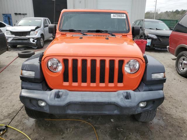 1C4HJXDGXKW568417 - 2019 JEEP WRANGLER U SPORT ORANGE photo 5