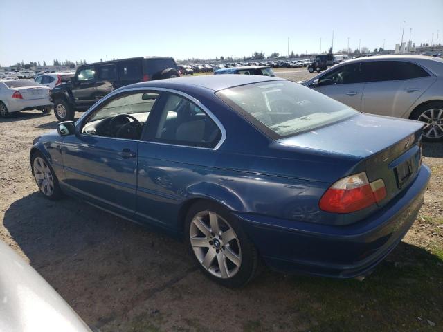 WBABN33433PG60894 - 2003 BMW 325 CI BLUE photo 2