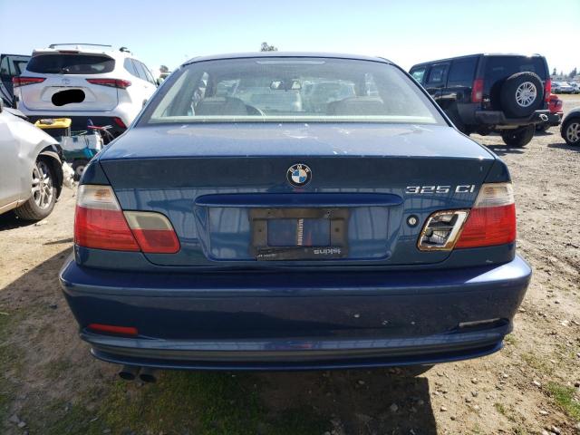 WBABN33433PG60894 - 2003 BMW 325 CI BLUE photo 6