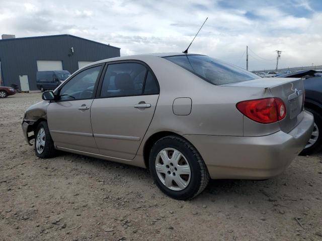 1NXBR32E03Z163569 - 2003 TOYOTA COROLLA CE GOLD photo 2