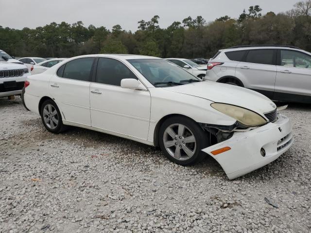 JTHBA30G555141580 - 2005 LEXUS ES 330 WHITE photo 4