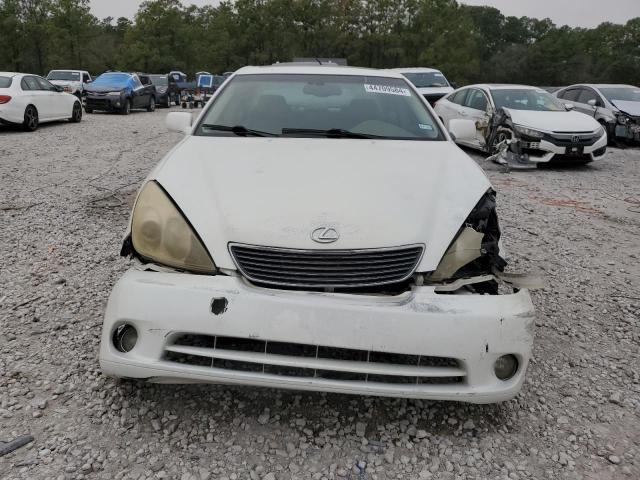 JTHBA30G555141580 - 2005 LEXUS ES 330 WHITE photo 5