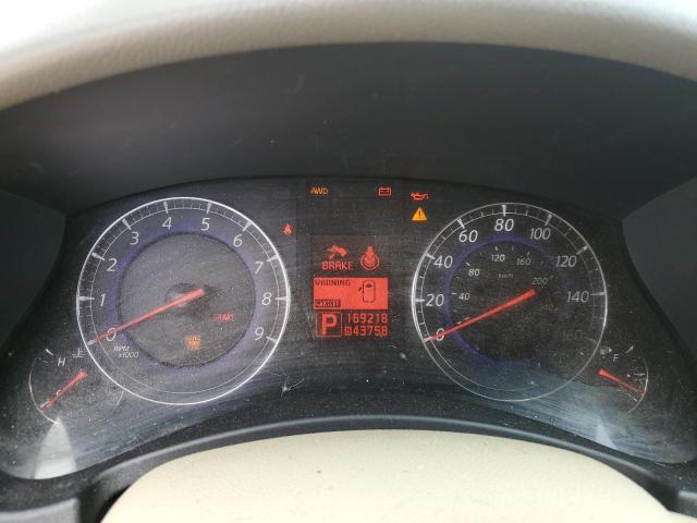 JNKAJ09F48M351490 - 2008 INFINITI EX35 BASE ნაცრისფერი ფოტო 9