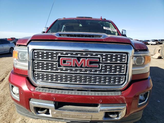 1GT12SEY6KF166239 - 2019 GMC SIERRA K2500 DENALI MAROON photo 5