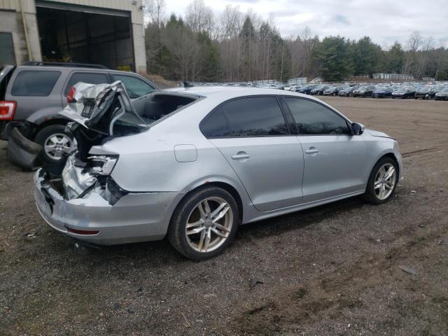 3VW2K7AJ6FM241129 - 2015 VOLKSWAGEN JETTA BASE 银色 照片 3