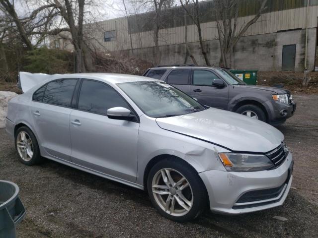 3VW2K7AJ6FM241129 - 2015 VOLKSWAGEN JETTA BASE 银色 照片 4