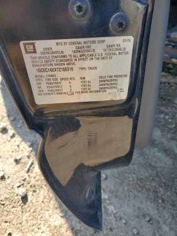 1GCEC14XX7Z166316 - 2007 CHEVROLET SILVERADO C1500 CLASSIC Grafit foto 12