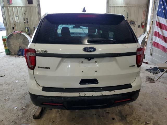 1FM5K8AR2JGC87955 - 2018 FORD EXPLORER POLICE INTERCEPTOR თეთრი ფოტო 6