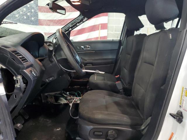1FM5K8AR2JGC87955 - 2018 FORD EXPLORER POLICE INTERCEPTOR თეთრი ფოტო 7