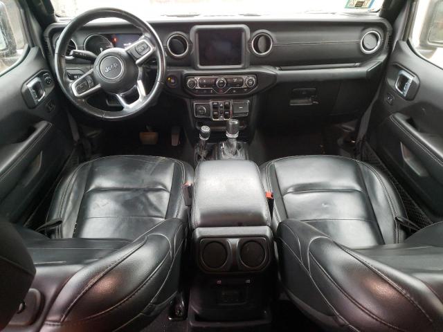 1C4JJXP6XMW727945 - 2021 JEEP WRANGLER U SAHARA 4XE GRAY photo 8