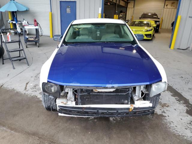 1ZVHT80N695141835 - 2009 FORD MUSTANG WHITE photo 5