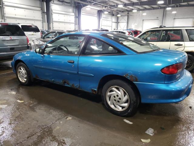 1G1JC1240W7180199 - 1998 CHEVROLET CAVALIER BASE BLUE photo 2