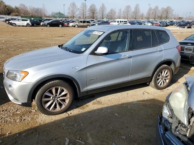 5UXWX9C53D0A21174 - 2013 BMW X3 XDRIVE28I SILVER photo 1