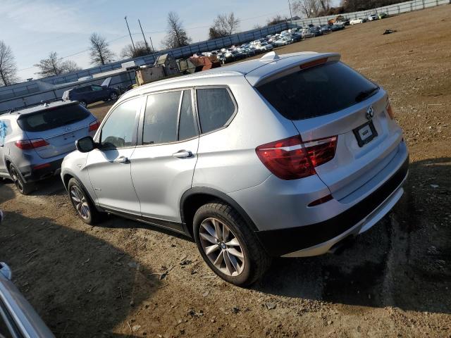 5UXWX9C53D0A21174 - 2013 BMW X3 XDRIVE28I SILVER photo 2