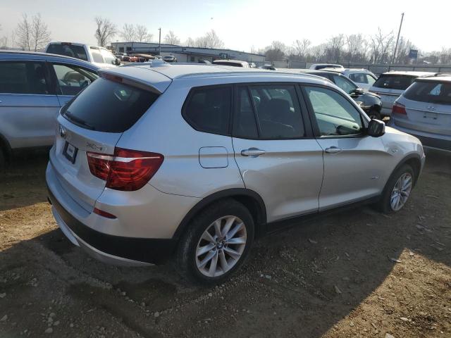 5UXWX9C53D0A21174 - 2013 BMW X3 XDRIVE28I SILVER photo 3