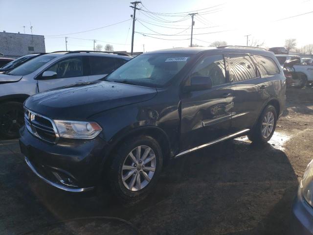 1C4RDHAG9EC360637 - 2014 DODGE DURANGO SXT BLACK photo 1