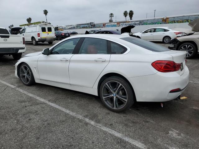 WBA4J1C5XKBM16475 - 2019 BMW 430I GRAN COUPE WHITE photo 2