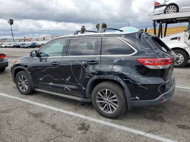 5TDJZRFH7JS548331 - 2018 TOYOTA HIGHLANDER SE BLACK photo 2