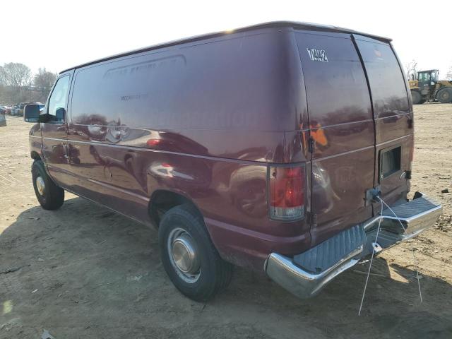 1FTNE24W06DA09087 - 2006 FORD ECONOLINE E250 VAN BURGUNDY photo 2