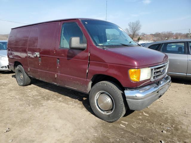 1FTNE24W06DA09087 - 2006 FORD ECONOLINE E250 VAN BURGUNDY photo 4