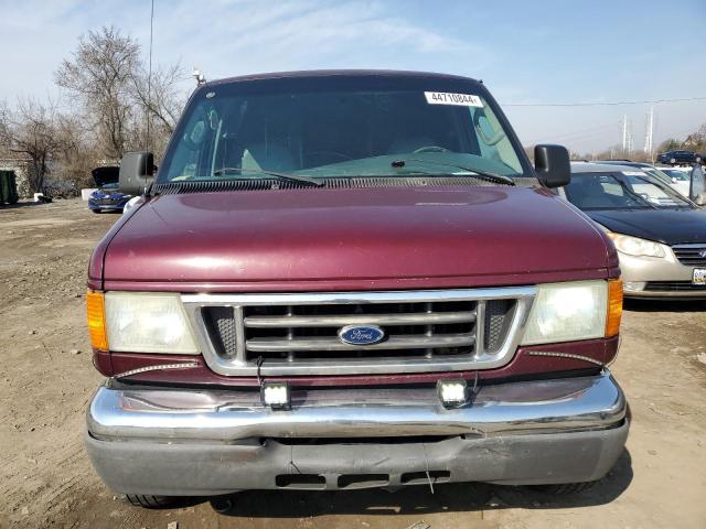 1FTNE24W06DA09087 - 2006 FORD ECONOLINE E250 VAN BURGUNDY photo 5