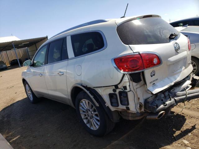 5GAKVBED7BJ375058 - 2011 BUICK ENCLAVE CXL WHITE photo 2