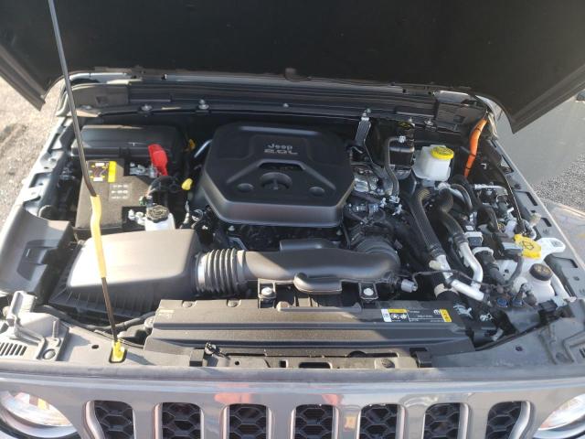 1C4JJXP61NW169680 - 2022 JEEP WRANGLER U SAHARA 4XE GRAY photo 12