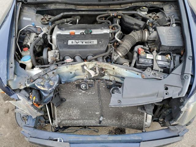 1HGCP26858A141378 - 2008 HONDA ACCORD EXL BLUE photo 11