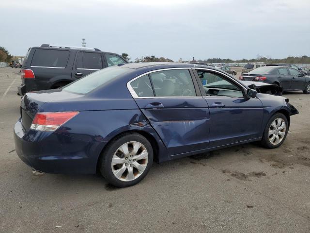 1HGCP26858A141378 - 2008 HONDA ACCORD EXL BLUE photo 3