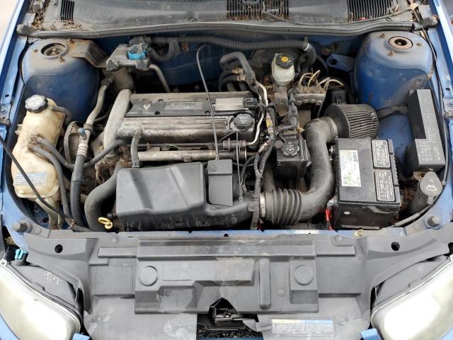 1G1JC52F437155729 - 2003 CHEVROLET CAVALIER BLUE photo 11