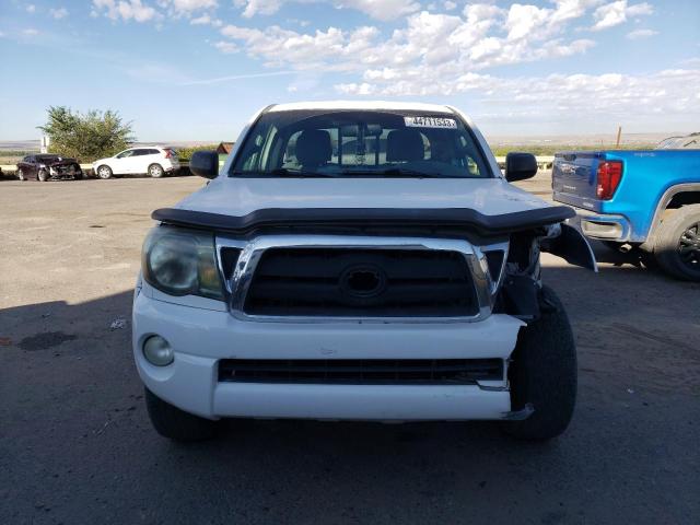 5TEUU42NX9Z663840 - 2009 TOYOTA TACOMA ACCESS CAB Ақ фото 5