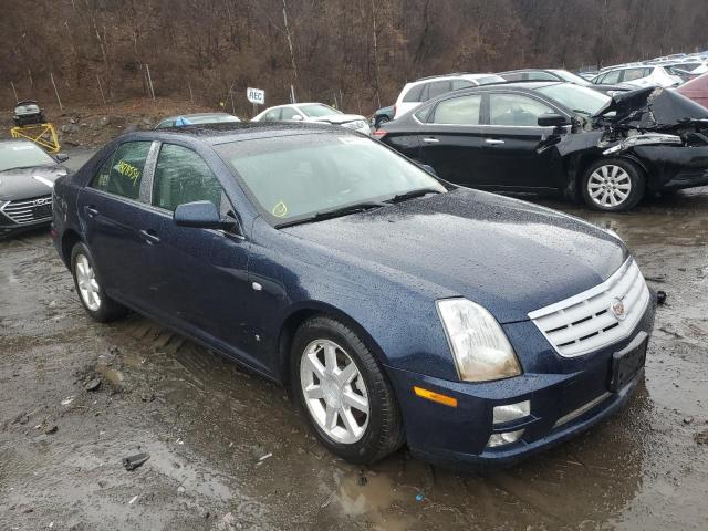 1G6DC67A160102929 - 2006 CADILLAC STS BLUE photo 4