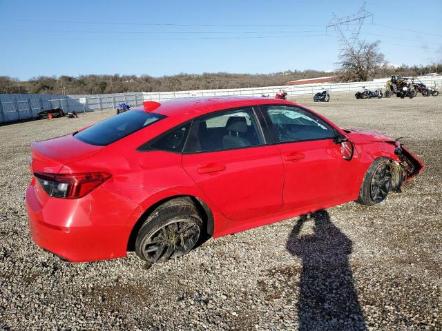 2HGFE2F50NH509715 - 2022 HONDA CIVIC SPORT 红色 照片 3