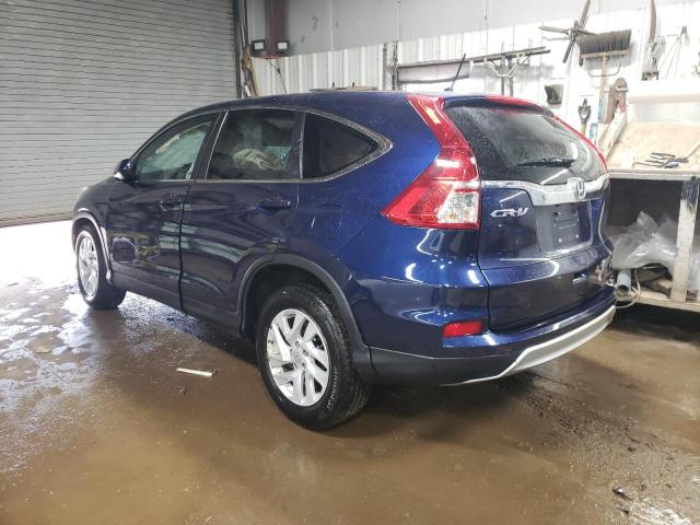 3CZRM3H50FG708146 - 2015 HONDA CR-V EX BLUE photo 2