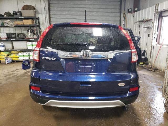 3CZRM3H50FG708146 - 2015 HONDA CR-V EX BLUE photo 6